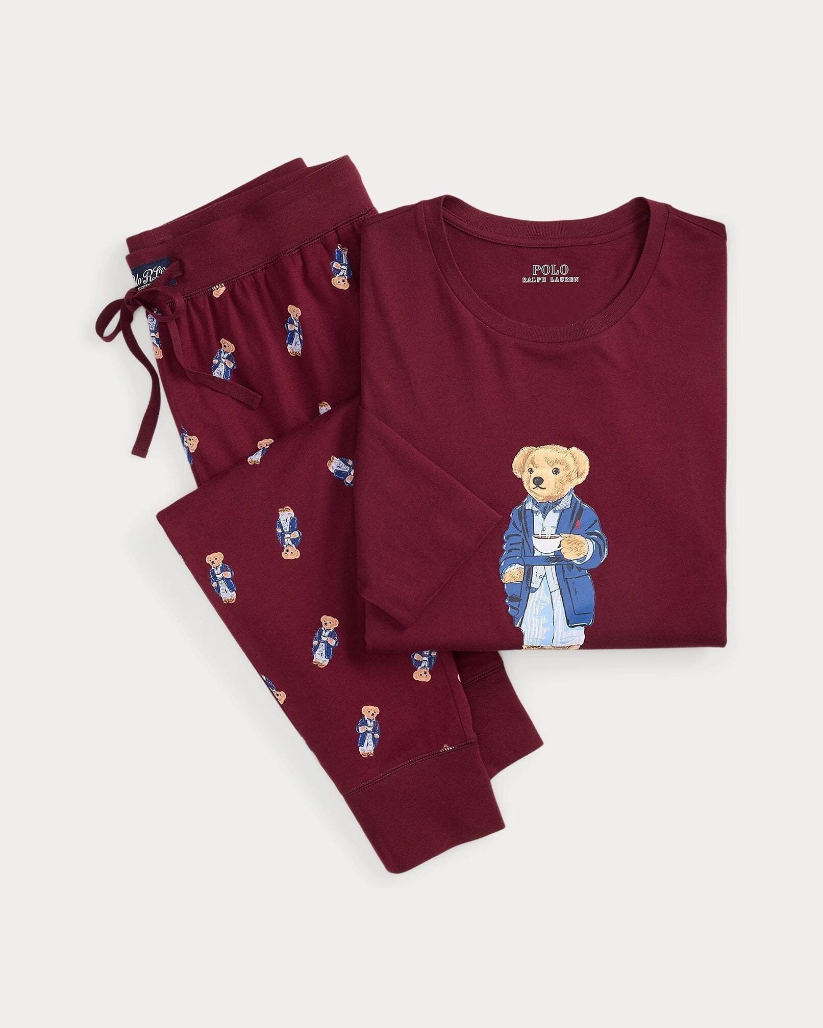 Ralph Lauren Polo Bear Jersey Sleep Set