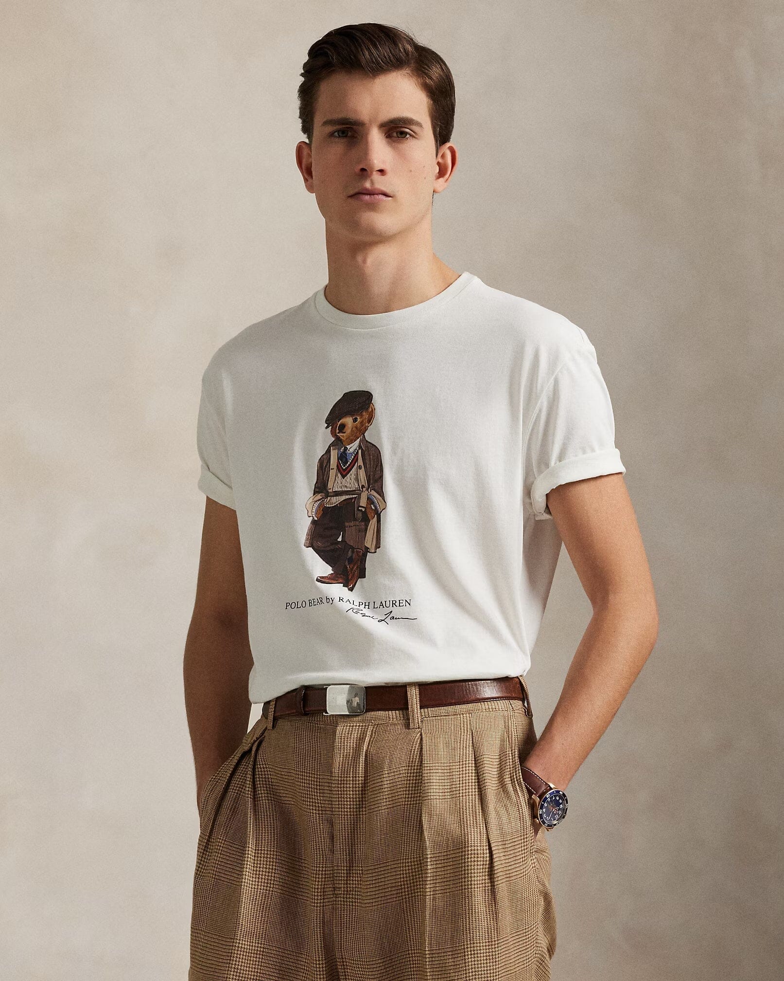 Ralph Lauren Polo Bear Jersey T-Shirt In A Classic Fit