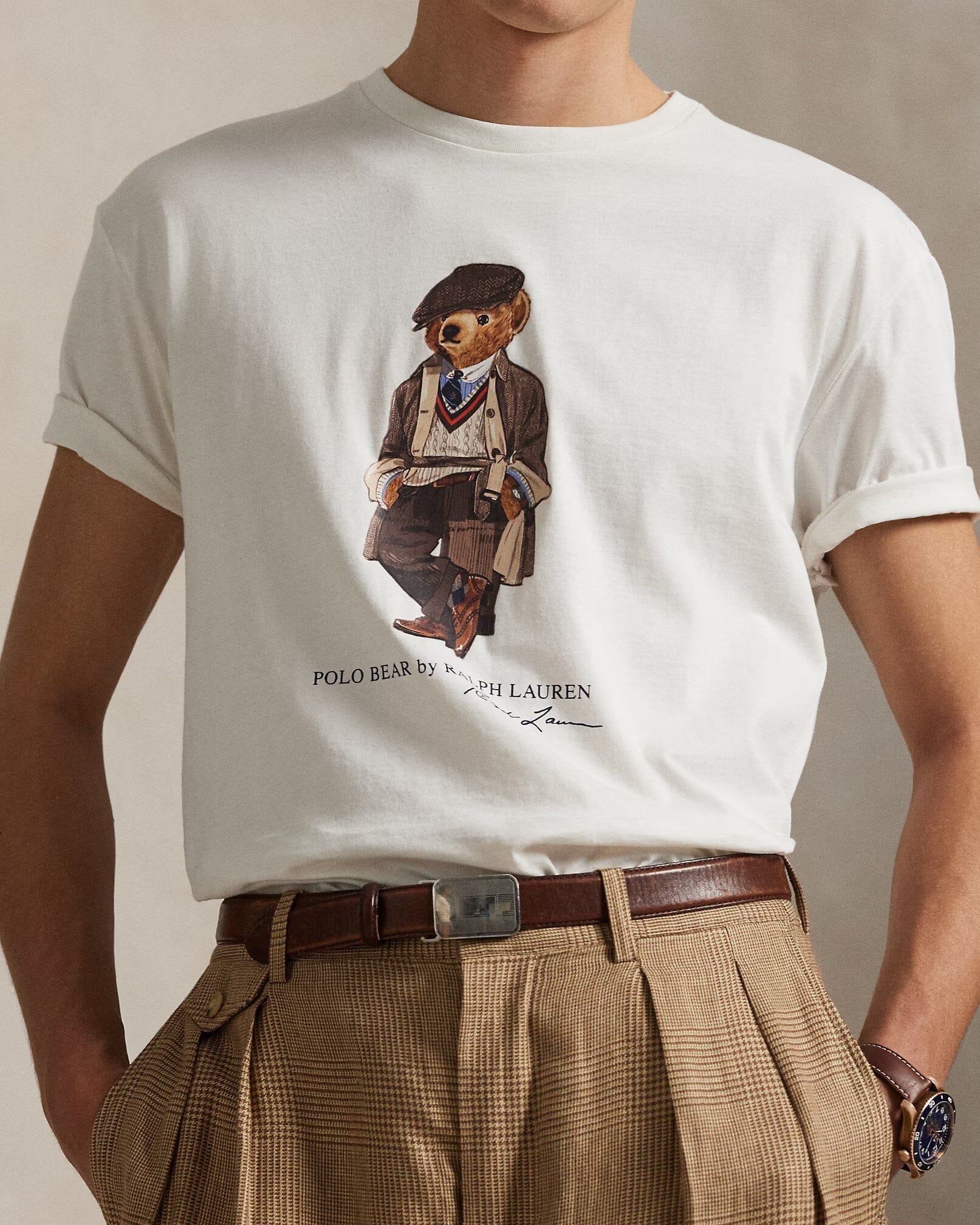 Ralph Lauren Polo Bear Jersey T-Shirt In A Classic Fit