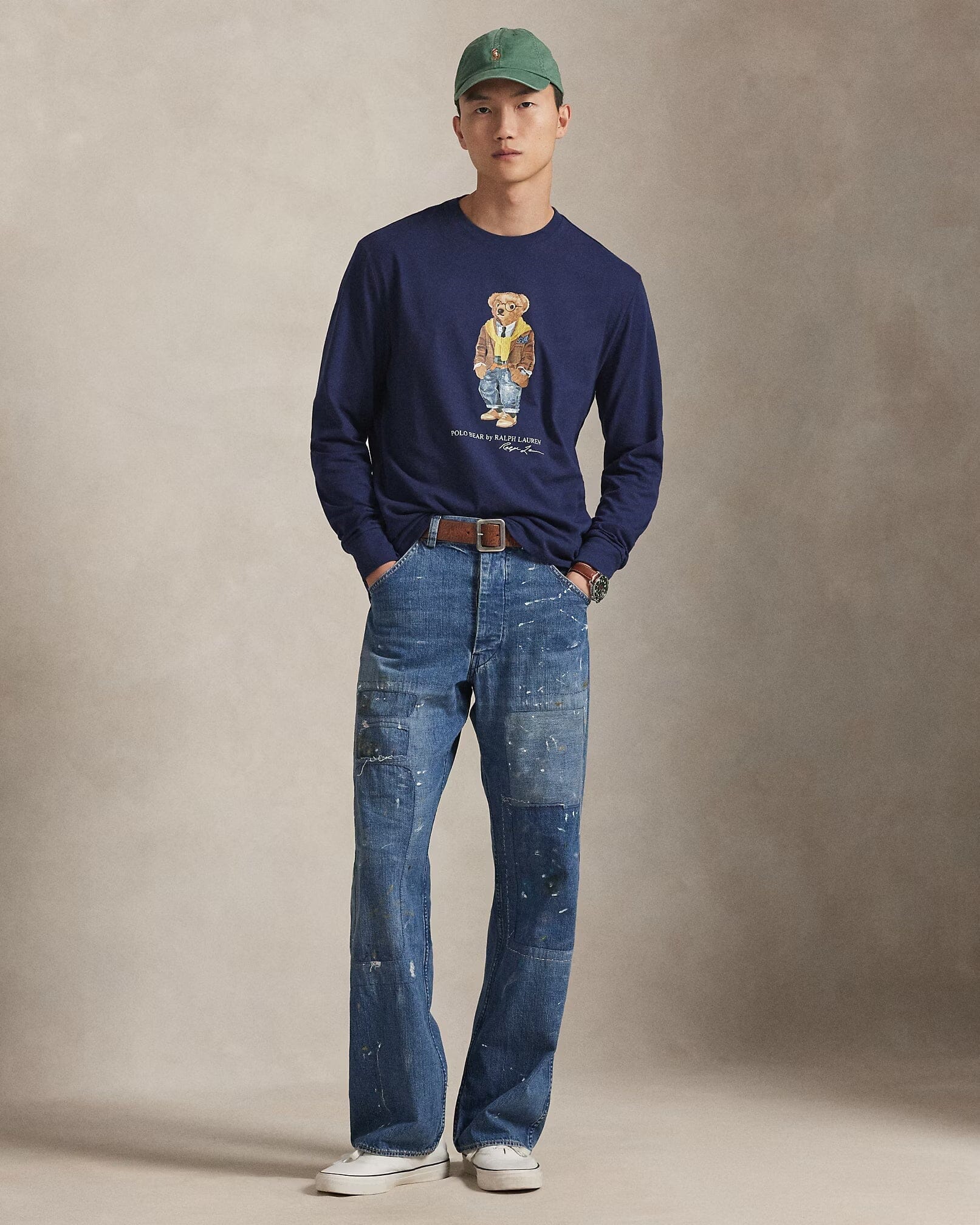 Ralph Lauren Polo Bear Jersey T-Shirt In A Classic Fit