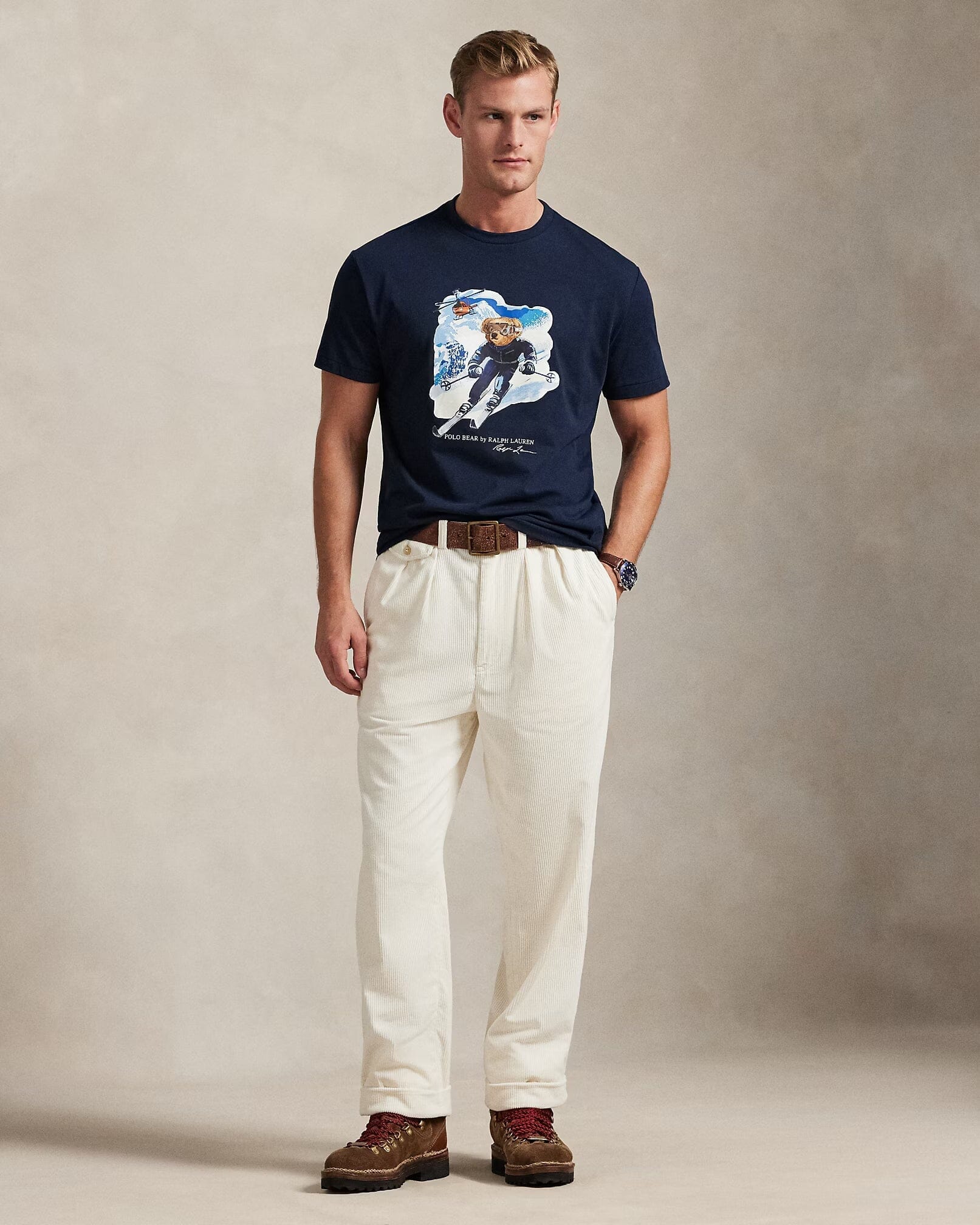 Ralph Lauren Polo Bear Jersey T-Shirt In A Classic Fit