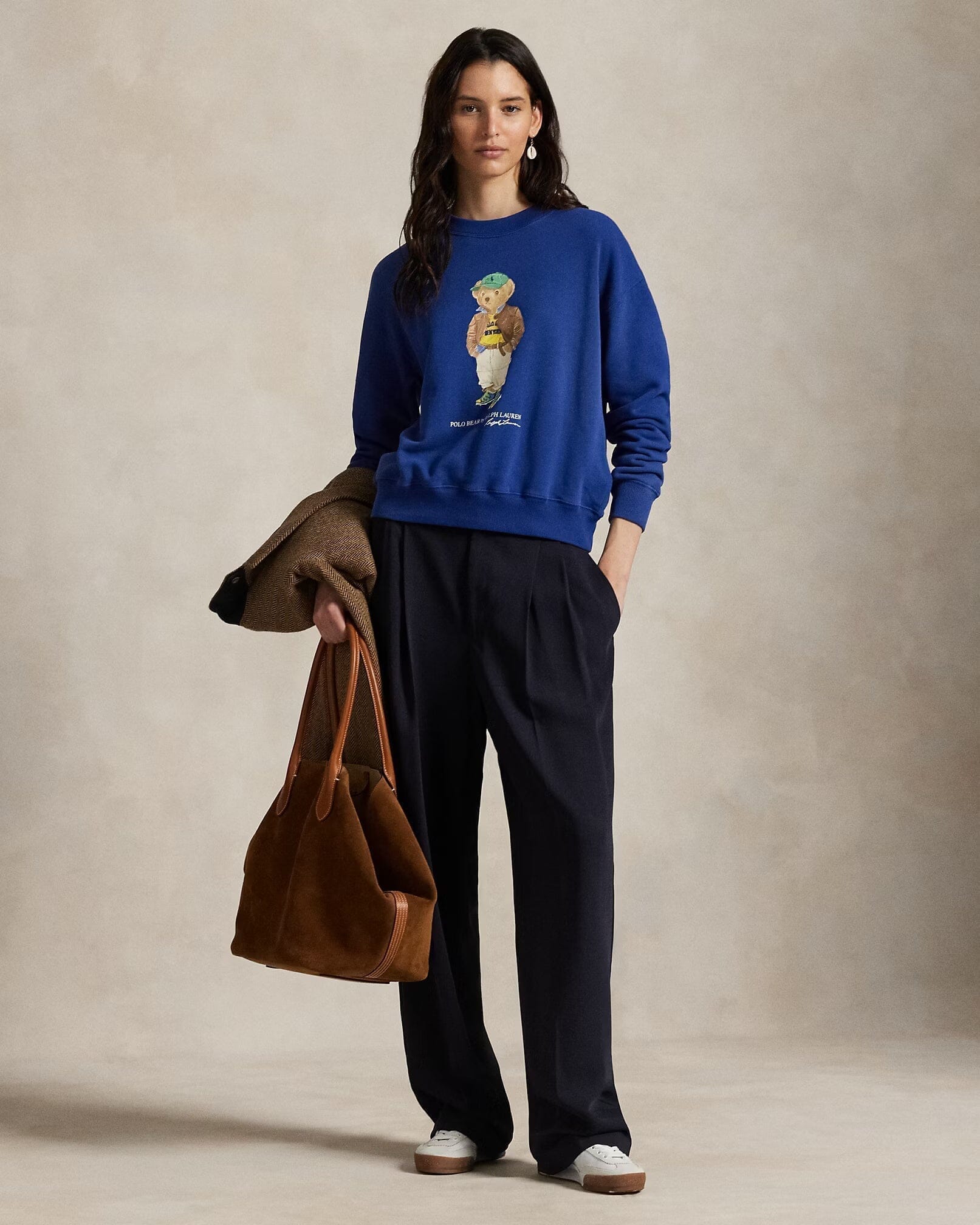 Ralph Lauren Polo Bear Lightweight Fleece Crewneck