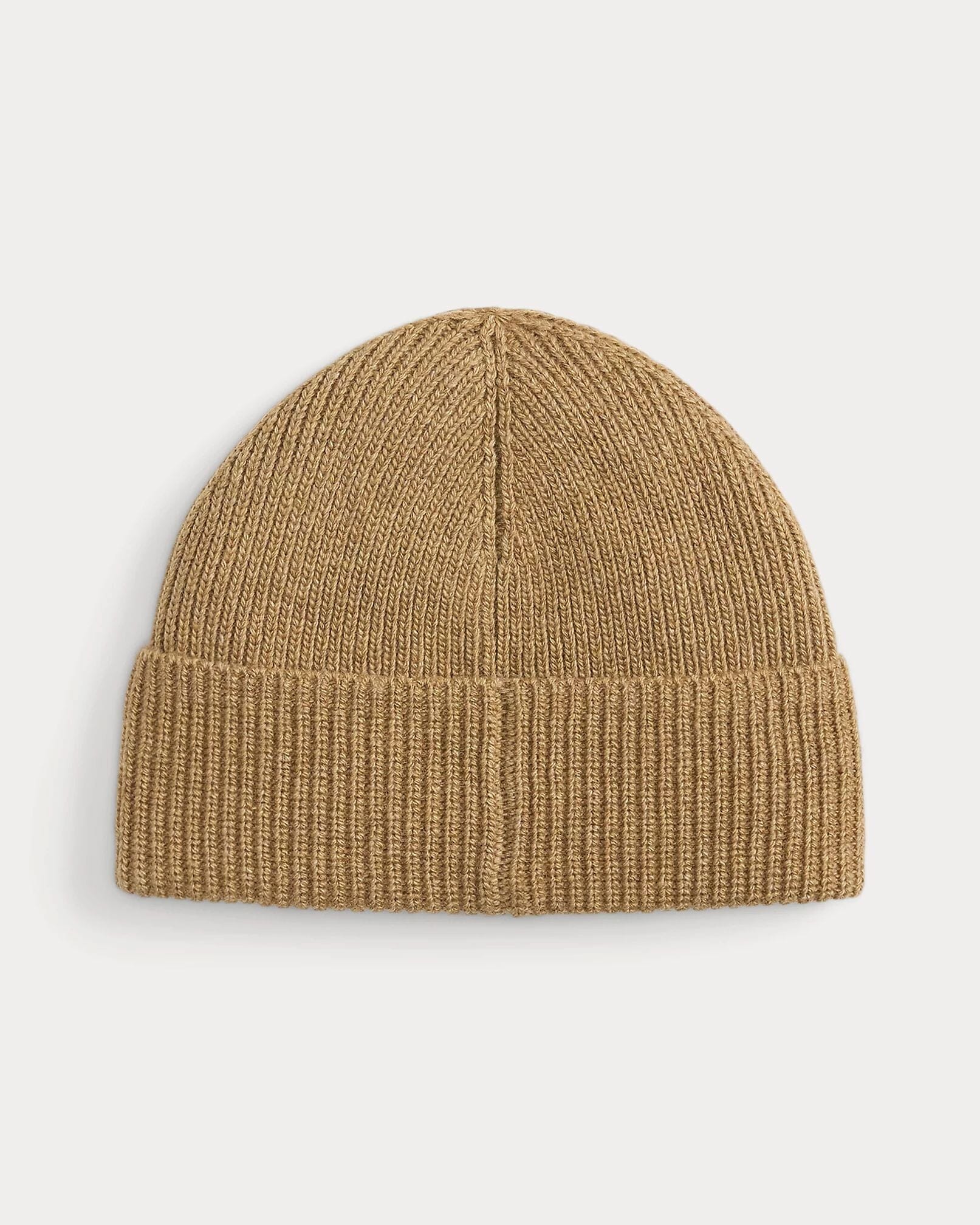 Ralph Lauren Polo Bear Ribbed Knit Hat