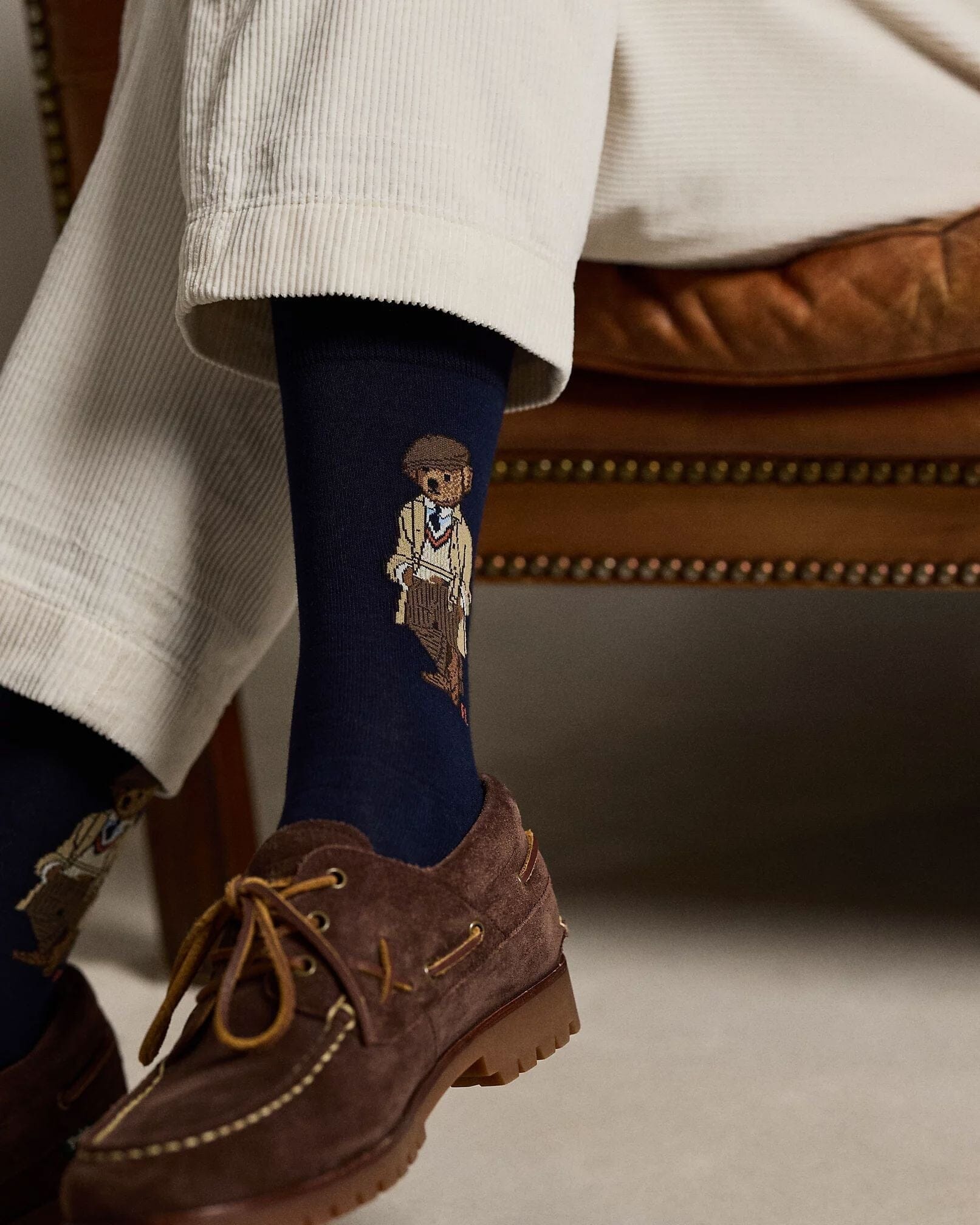 Ralph Lauren Polo Bear Trousers 3 Socks Gift Set