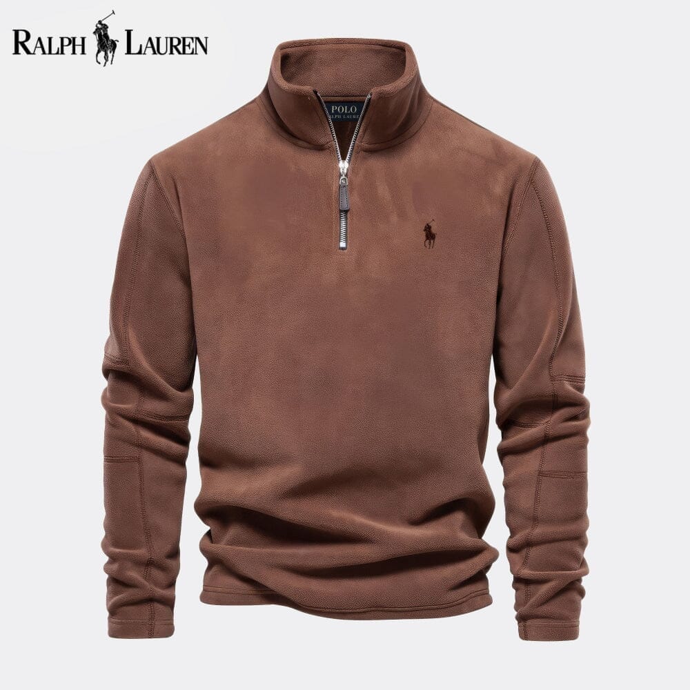 Ralph Lauren Prestige Cable-Knit Wool Knit Sweater