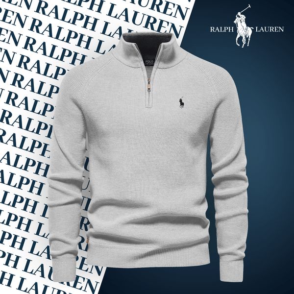 Ralph Lauren Pull Col Zippé
