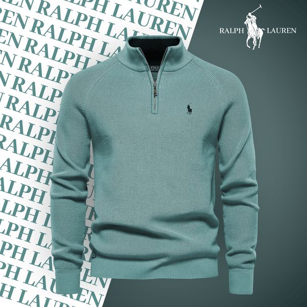 Ralph Lauren Pull Col Zippé