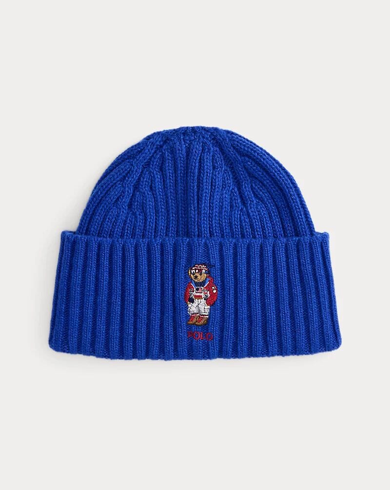 Ralph Lauren Team USA Polo Bear Beanie
