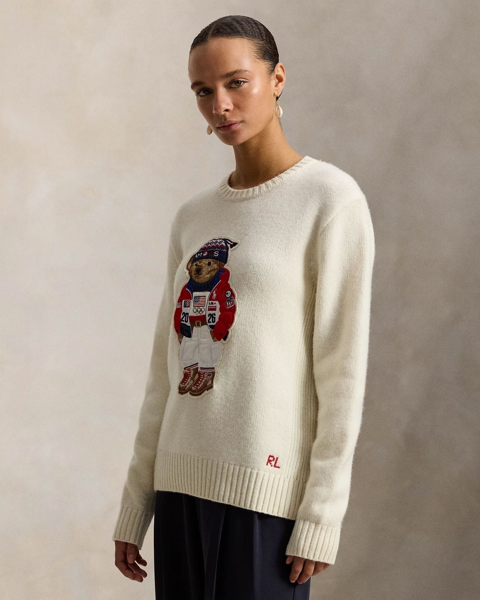 Ralph Lauren Team Usa Polo Bear Sweater