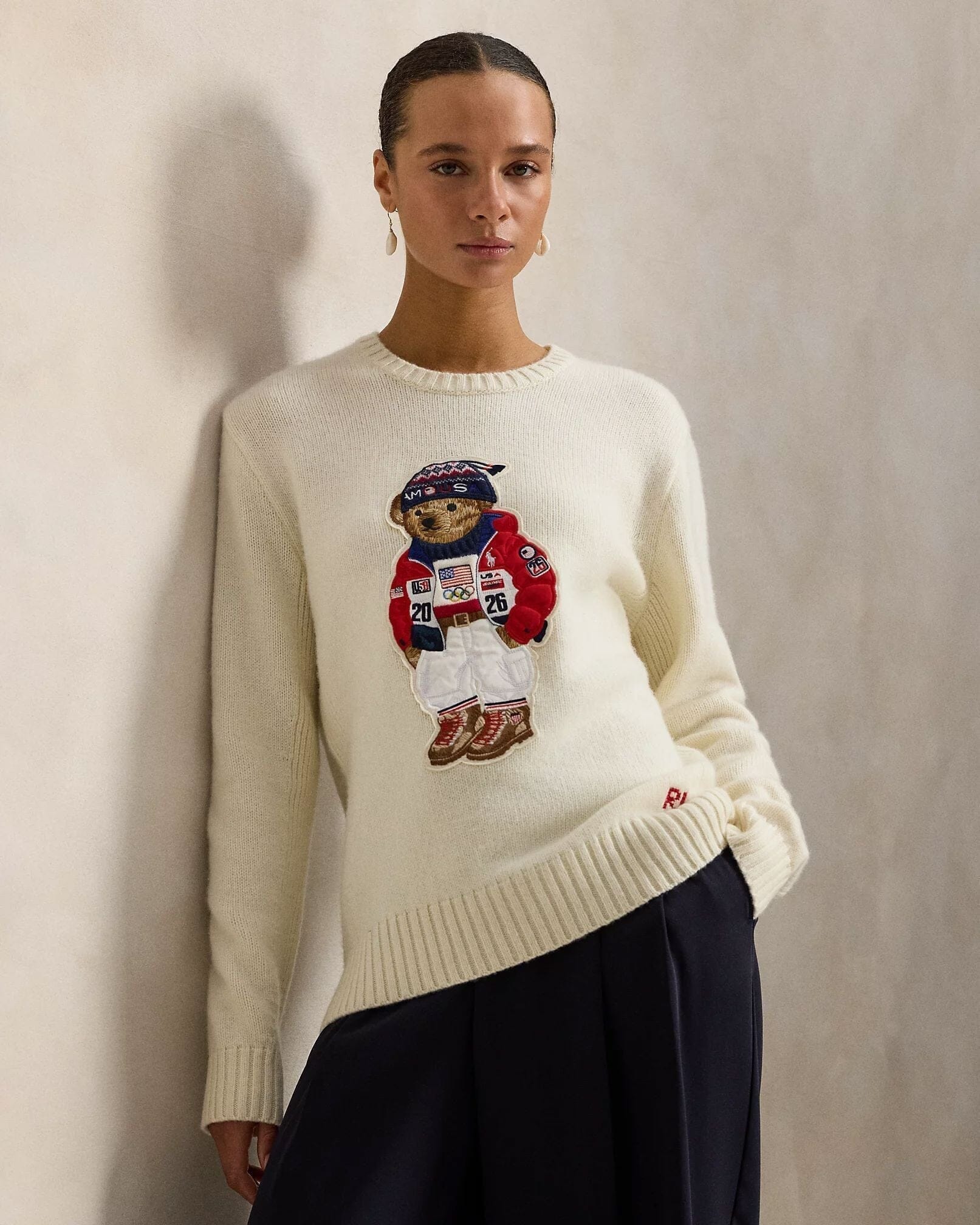 Ralph Lauren Team Usa Polo Bear Sweater