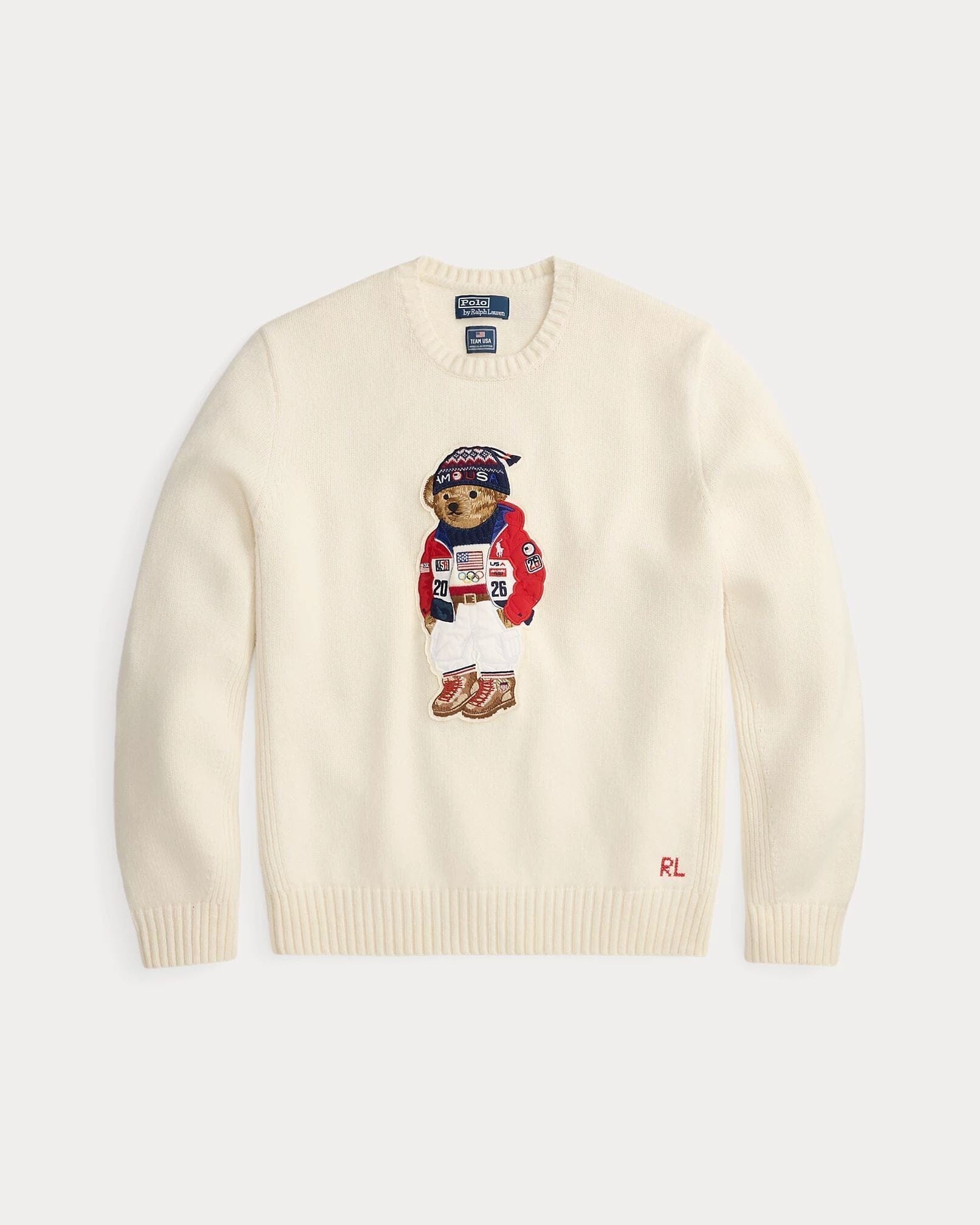 Ralph Lauren Team Usa Polo Bear Sweater