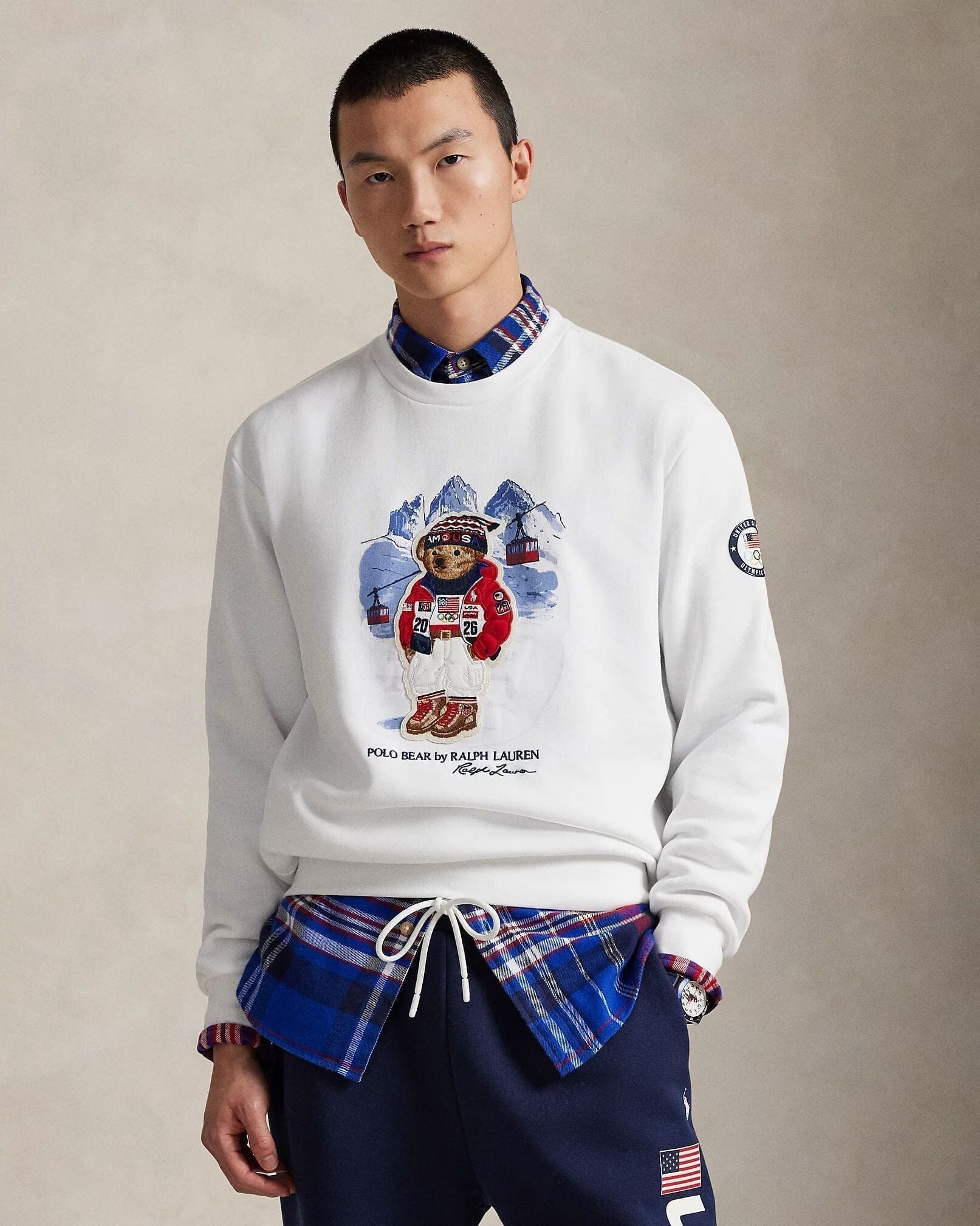 Ralph Lauren Team Usa Polo Bear Sweatshirt