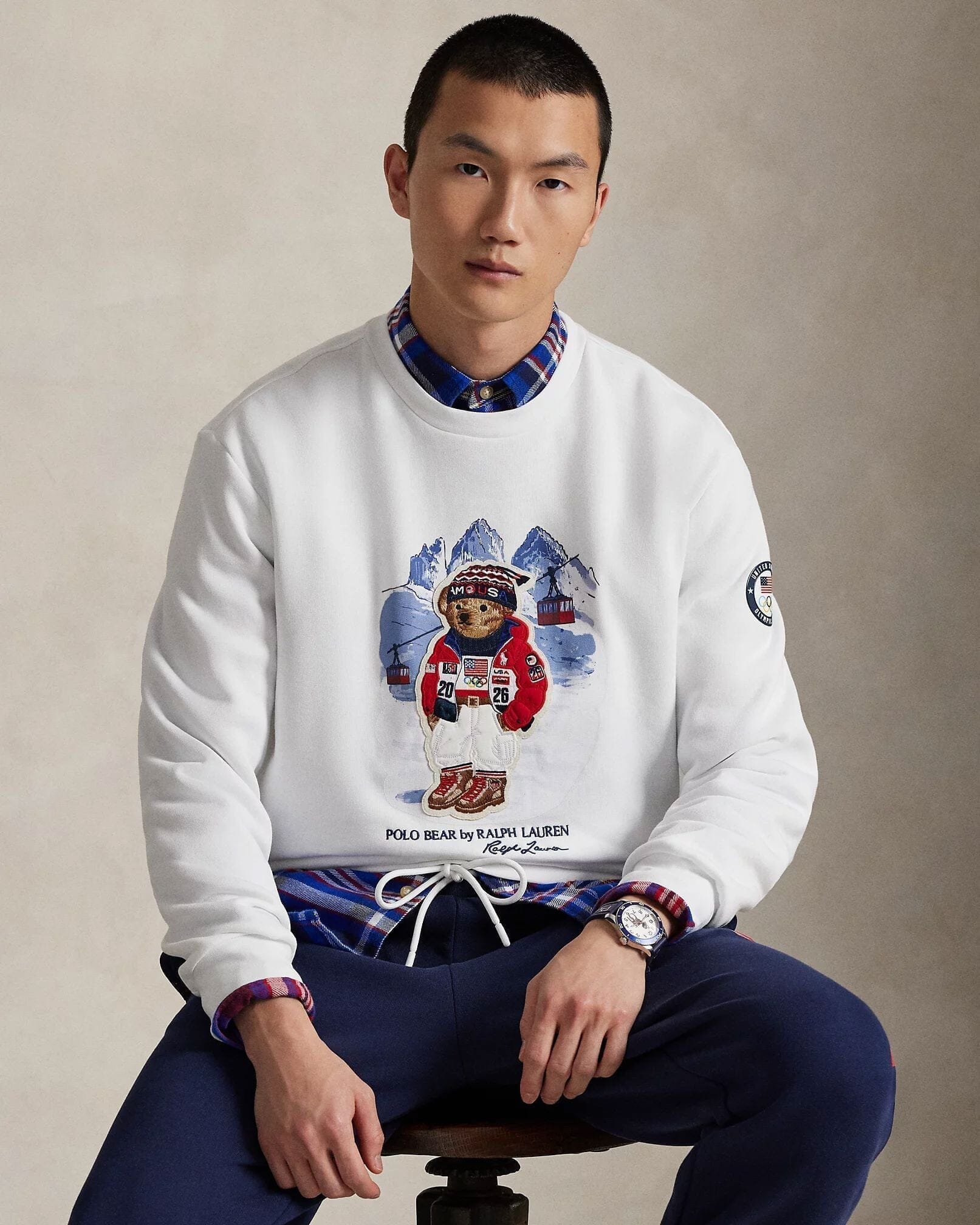 Ralph Lauren Team Usa Polo Bear Sweatshirt