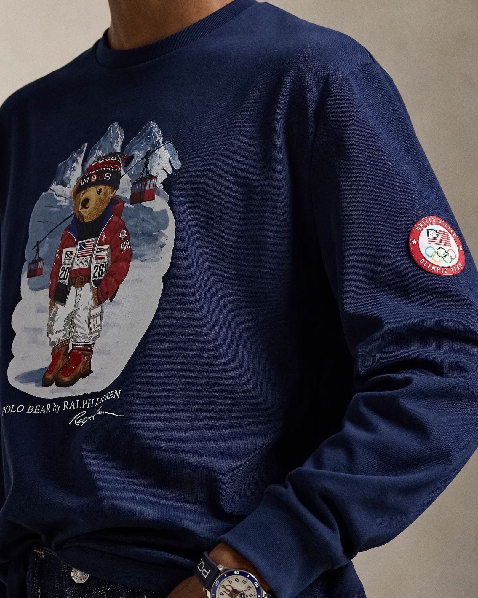 Ralph Lauren Team Usa Polo Bear T-Shirt