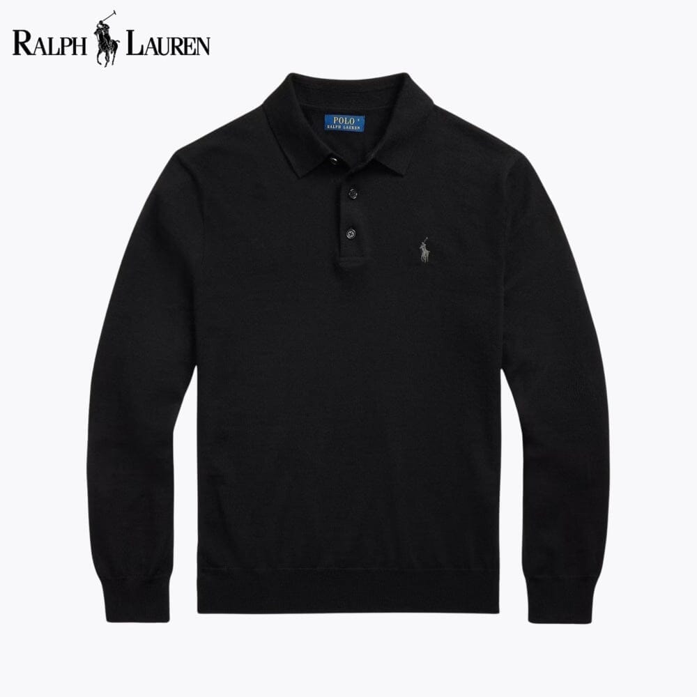 Ralph Lauren Wool Polo-Collar Jumper