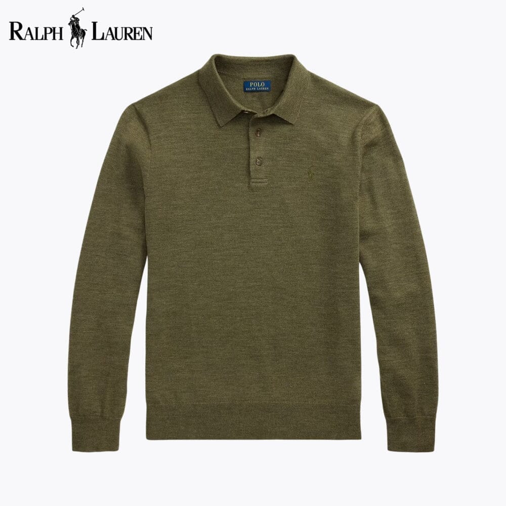 Ralph Lauren Wool Polo-Collar Jumper
